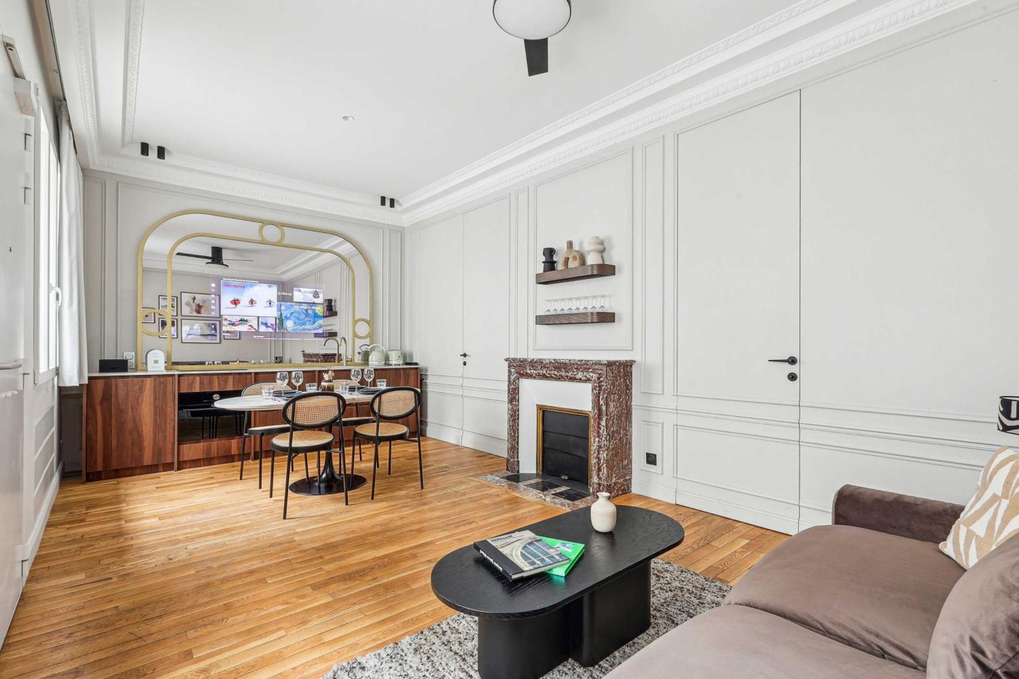 Interior Design - Apartment 6P-2Br - Tour Eiffel Paris Exterior photo