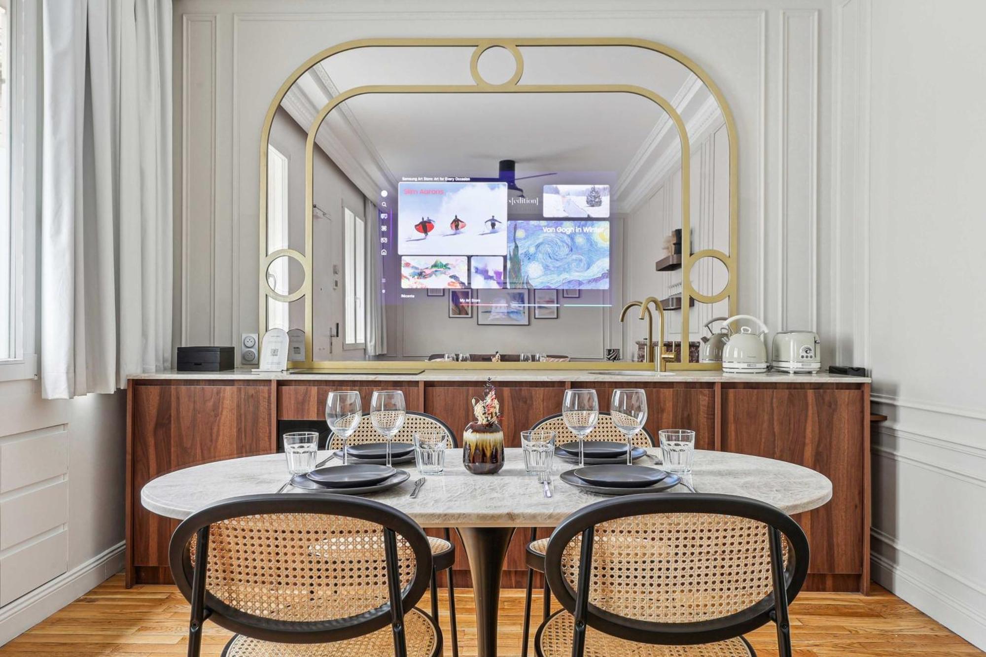 Interior Design - Apartment 6P-2Br - Tour Eiffel Paris Exterior photo